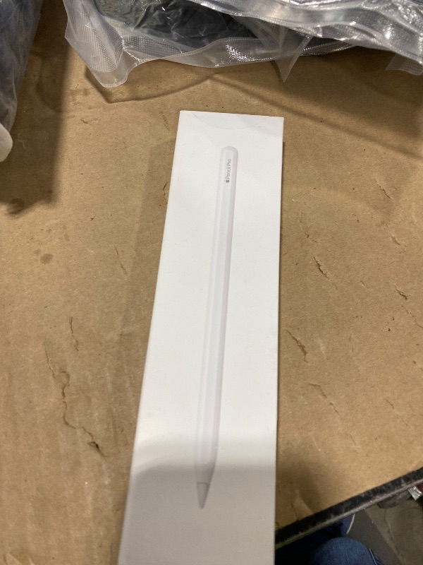 Photo 1 of Apple Pencil Pro: Latest Model - Device Compatibility Check Required - Pixel-Perfect Precision, Tilt and Pressure Sensitivity, Perfect for Note-Taking, Drawing, and Art. Charges and Pairs Magnetically