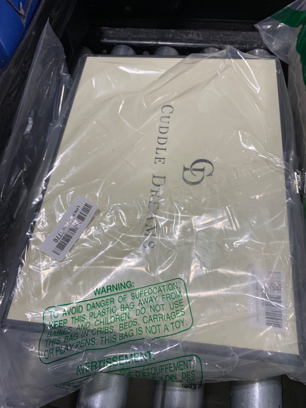 Photo 1 of CUDDLE DREAMS Premium Cashmere Throw Blanket with Fringe, Luxuriously Soft (Ivory)