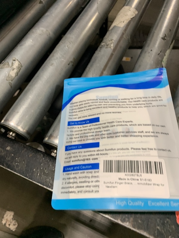 Photo 1 of Sumifun Finger Brace, Trigger Finger Splint for Index Middle Ring Pinky Finger Arthritis Pain, Tendon Injury, Broken Mallet Finger Stabilizer Supports for Dislocated Knuckle Immobilizer Wrap for