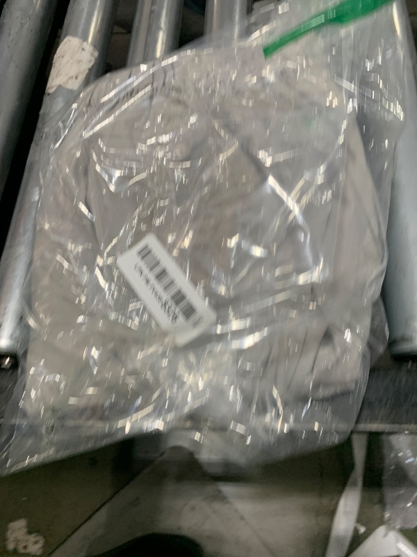 Photo 1 of Wrap Around Dust Ruffle Bed Skirt - Light Grey - for Full Size Beds with 18 Inch Drop - Elastic Strap - Adjustable Pleated Bedskirt with Brushed Fabric and Wrinkle Free - for Women, Men, Kids & Teens