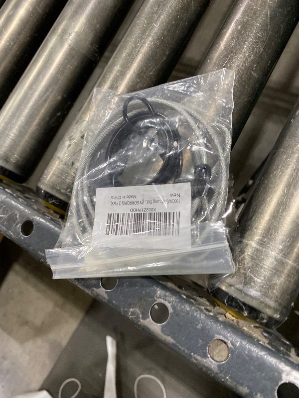 Photo 1 of 100CM/3.3ft 3mm Outdoor Travel Security Cable Lock,Braided Steel Coated Safety Cable Luggage Lock,Safety Cable Wire Rope Double Loop Lightweight GOMRQING (2 Pack)