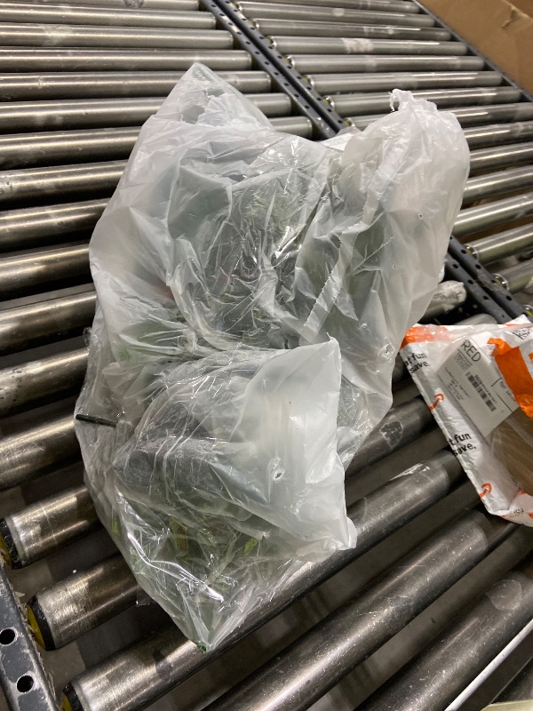 Photo 1 of 1 Pcs 30 Inch Christmas Tree Green Outdoor Planter Pots Filler Prelit Xmas Pine Trees with Cones and Red Berries 50 Warm White LED with 8 Light Modes and Timer for Yard