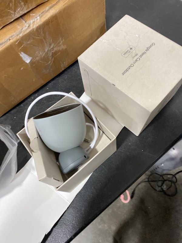 Photo 1 of Google Nest Cam Outdoor (Wired, 2nd Gen) - Security Camera with 2K Video and Gemini, Night Vision, 2-Way Audio - Works with Google Home - 2025 Model - Hazel