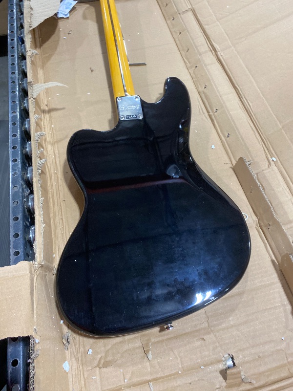 Photo 1 of Squier Classic Vibe 6-String Bass VI, Black, Laurel Fingerboard