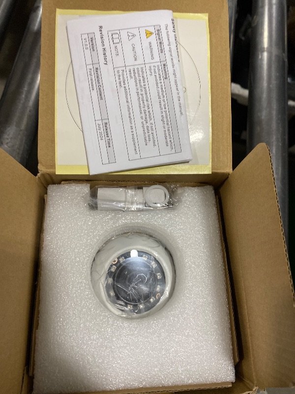 Photo 1 of OHBET DahuaSecurity 4MP PoE IP Turret Camera with 12 IR LED, IP Security Camera Outdoor Indoor Night Vision IP67 Waterproof 2.8mm Wide Angle Lens Full Metal casing Motion Detection (Dome-eyeball-4MP)