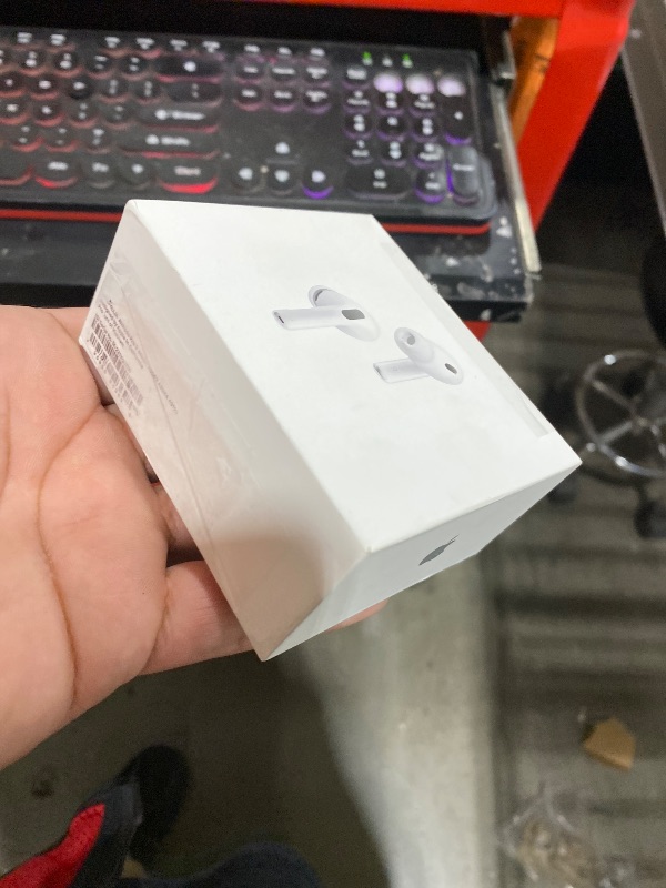 Photo 1 of Apple AirPods Pro 3 Wireless Earbuds, Active Noise Cancellation, Live Translation, Heart Rate Sensing,Hearing Aid Feature,Bluetooth Headphones,Spatial Audio, High-Fidelity Sound, USB-C Charging, White