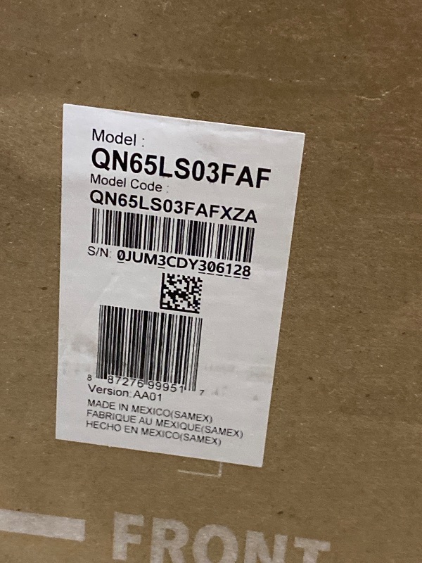 Photo 1 of Samsung 65-Inch Class The Frame LS03F 4K QLED Smart TV (2025 Model) Slim Fit Wall Mount, Modern Frame Design, NQ4 AI Gen2 Processor, Art Mode, Artful Picture Quality, Samsung Vision AI, Alexa Built-in