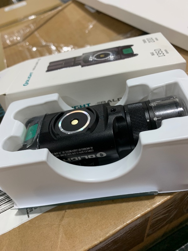 Photo 1 of OLIGHT Baldr Pro R 1350 Lumens Magnetic USB Rechargeable Tactical Flashlight with Green Beam and White LED Combo, Rail Mount Weaponlight Compatible with 1913 or GL Rail, Built-in Battery