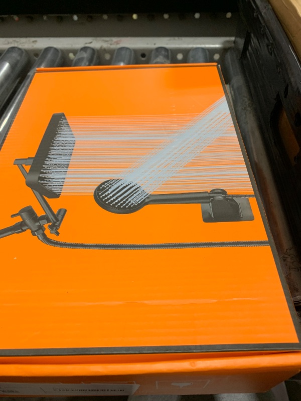 Photo 1 of Starry Sky 12.2" Rain Shower Head with Handheld Spray Combo, High Pressure Rainfall Shower Head, Height Adjustable Dual Shower Head, Luxury Waterfall Showerhead Bathroom | Air-in Tech