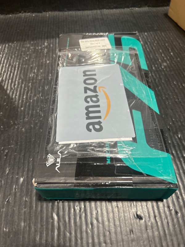 Photo 1 of AULA F75 75% Wireless Mechanical Keyboard, Hot Swappable Creamy Keyboard, Pre-lubed Greywood Switches RGB Backlit Gaming Keyboards, 2.4GHz/Type-C/BT5.0(Cool Black)