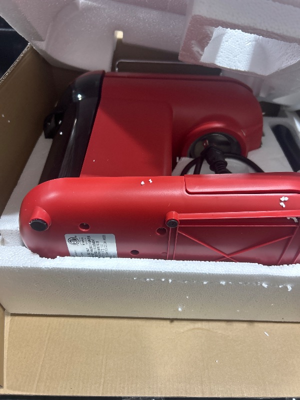 Photo 1 of Nesskoko Espresso Machine with Steam Milk Frother Semi Automatic 20 Bar Compact Red with Toggle Switch for home Cafetera Espresso, Latte, Cappuccino, Americano, Macchiato