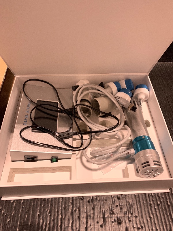 Photo 1 of Focused Shockwave Therapy Machine Extracorporeal Shockwave Therapy Machine for Body Masager Pain Relief Exercise Skeletal Injuries Plantar Fasciitis Shock Wave Therapy Device Home Use
