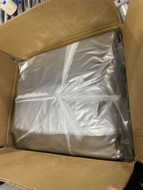 Photo 1 of Gpaentsn Waterproof Silver RV High Top Van Cover for up to 22.8ft (274.5 inch) 2002-2023 LWB Sprinter Van, All Weather Protection Scratch, Dust, Snow Shield