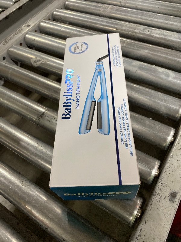 Photo 1 of BaBylissPRO Nano Titanium Compact Ionic Deep Waver