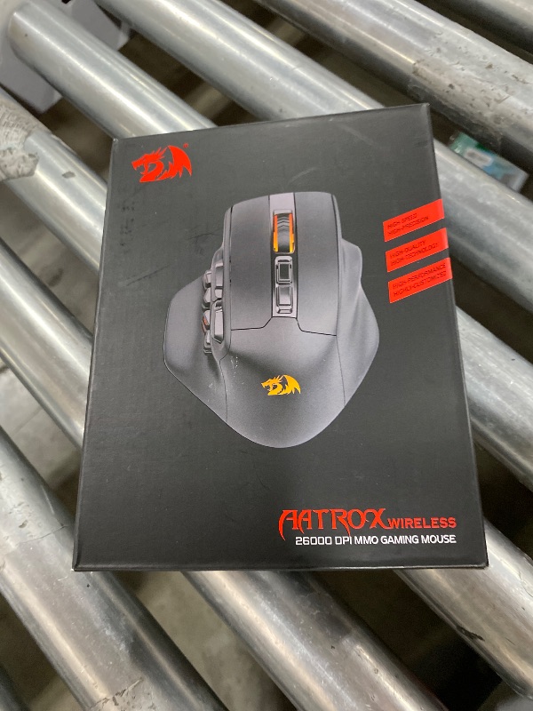Photo 1 of Redragon M811 PRO Wireless MMO Gaming Mouse, 15 Programmable Buttons RGB Gamer Mouse w/Ergonomic Natural Grip Build, 10 Side Macro Keys, Software Supports DIY Keybinds & Backlit