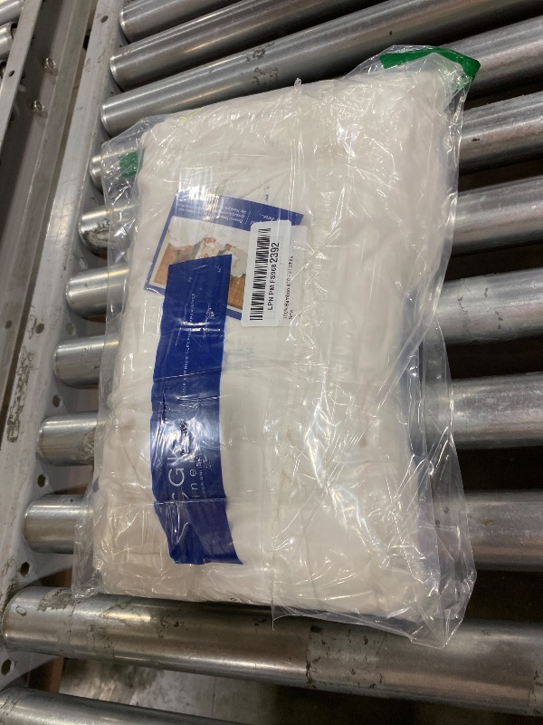 Photo 1 of 100% Rayon Derived From Bamboo - Bamboo Sheets Full Size - Cooling Sheets for Full - Ultra Soft, Breathable & Hotel Luxury Bedding - 1 Flat & 1 Fitted & 2 Pillowcases w/ 16 Inch Deep Pockets - White