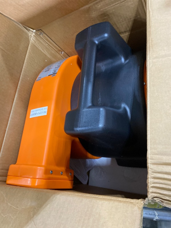 Photo 1 of WZIIOT 1.5HP Inflatable Air Blower for Big Inflatables, 1100W Powerful Bounce House Blower, Portable Commercial Fan Pump for Large Inflatable Bouncy Castle, Water Slide, Jumper