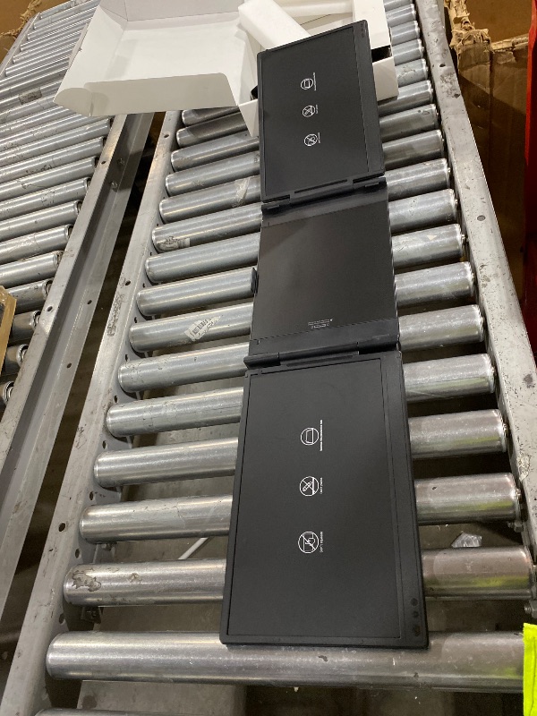 Photo 1 of FEZOBR Laptop Screen Extender, 14'' FHD 1080P IPS Portable Monitor for Laptop, Triple Screen Extender Monitor Plug-Play for Mac/Windows/Chrome, Fit 13”-17.3” Laptops