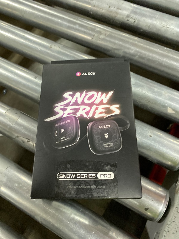 Photo 1 of ALECK Snow Series Pro Wireless Bluetooth Ski & Snowboard Helmet Speakers, Fits Audio-Ready Helmet Ear Pockets, Glove Friendly Controls, Built-in Mic for Hands-Free Calls