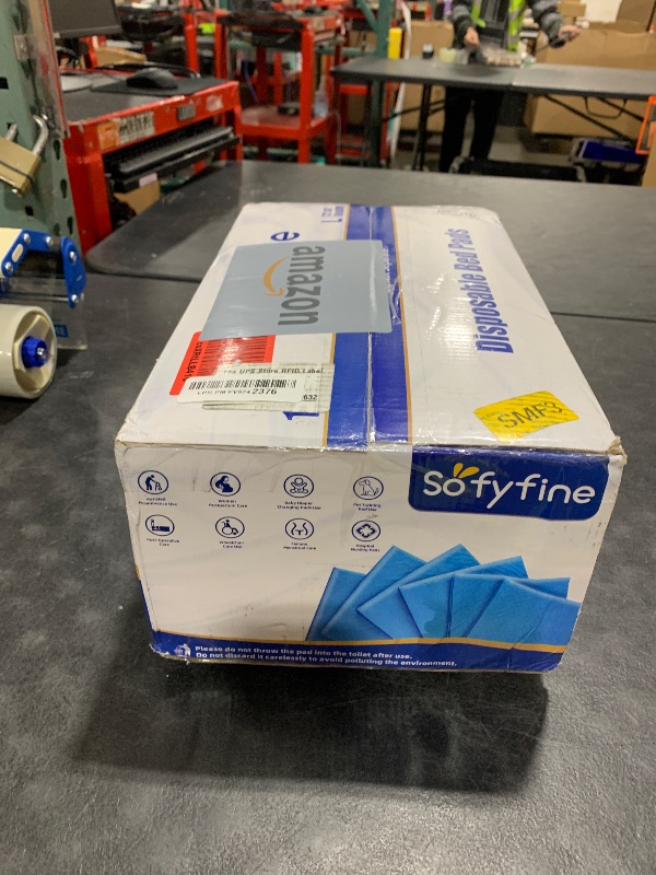 Photo 1 of 100 Count Disposable Beds Pads,23"x36" Waterproof Adults Incontinence Chucks Underpads,Absorbent Leakproof Pee Pads for Kids,Elderly,Extra Large Dog Puppy Training Pad,Baby Changing Liner