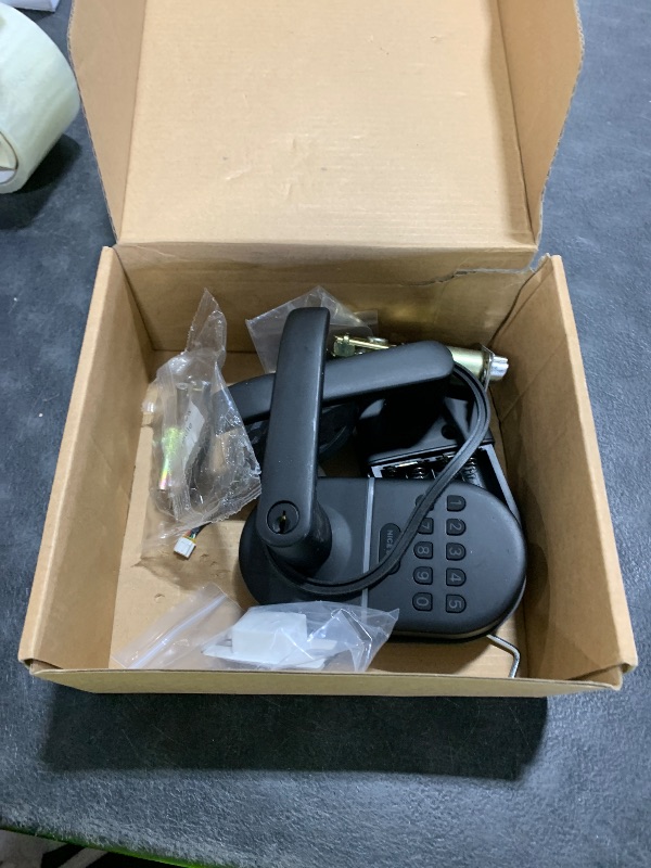Photo 1 of ******MISSING PARTS*****Keypad Door Lock with Handle: Keyless Entry Smart Lock for Front Door, NICE DIGI Electronic Digital Door Lock, Easy Installation