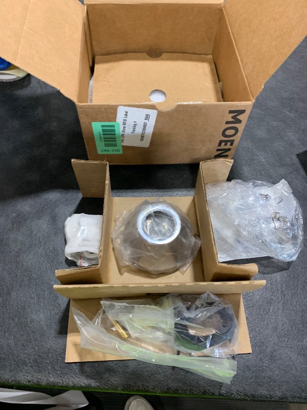 Photo 1 of Moen Weymouth Chrome 1-Handle Posi-Temp Pressure Balancing Valve Trim Kit, Valve Required, TS3210