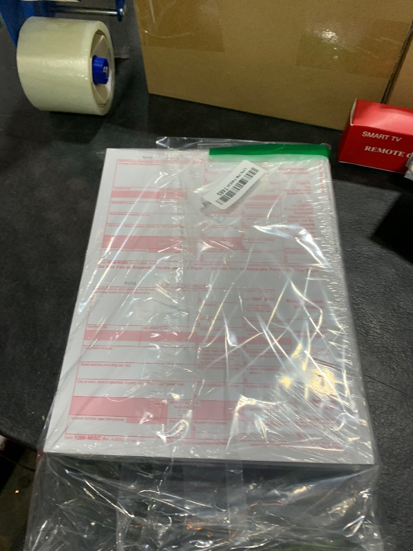 Photo 1 of 1099 MISC Copy A 2025 Tax Federal Income Form, 100 Laser Tax recipients Pack, (50 Sheets) Compatible with QuickBooks and Accounting Software