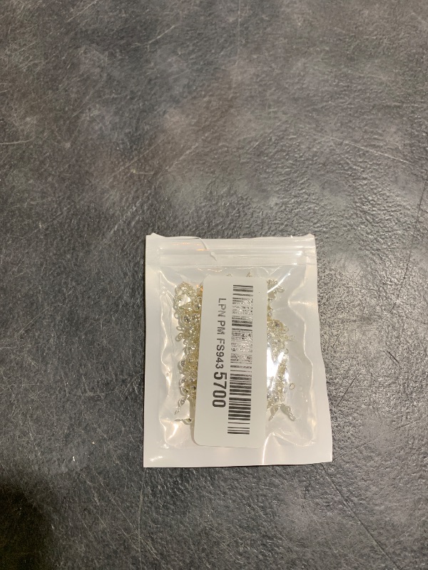 Photo 1 of 100 Pcs 925 Silver Crimp Beads for Jewelry Making - 4mm Crimp Bead Covers, Knot Covers for Jewelry Making, Knot Covers Clamshell Fold-Over Bead Covers for DIY Bracelets Necklaces