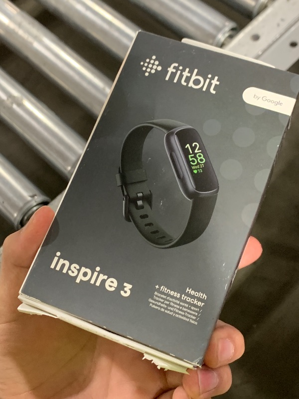 Photo 1 of PINK********Fitbit Inspire 3 Health &-Fitness-Tracker with Stress Management, Workout Intensity, Sleep Tracking, 24/7 Heart Rate and more, Midnight Zen/Black One Size (S & L Bands Included)