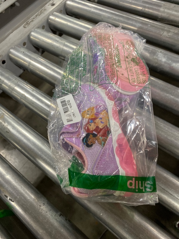 Photo 1 of *********READ CLERK NOTES*********
Disney Princess Sneakers Lights Little Mermaid Rapunzel Jasmine LED Light Up Shoe Athletic Shoes for Girls Purple (Size 10 Toddler)