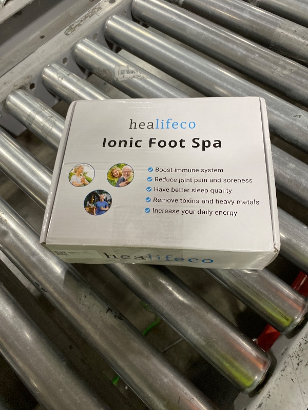 Photo 1 of Ionic Foot Spa by Healifeco – Ion Foot Bath Detox Machine - For Toxins, Heavy Metals & Free Radicals – Activates 2,000 Foot Detox Nodes – Easy 30-Min Home Detox – 90,000+ Happy Users Trust It