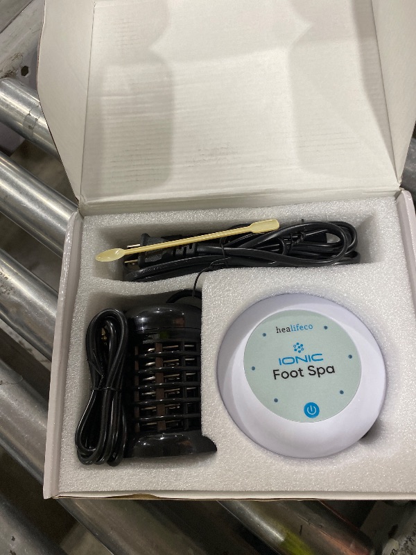 Photo 1 of Ionic Foot Spa by Healifeco – Ion Foot Bath Detox Machine - For Toxins, Heavy Metals & Free Radicals – Activates 2,000 Foot Detox Nodes – Easy 30-Min Home Detox – 90,000+ Happy Users Trust It