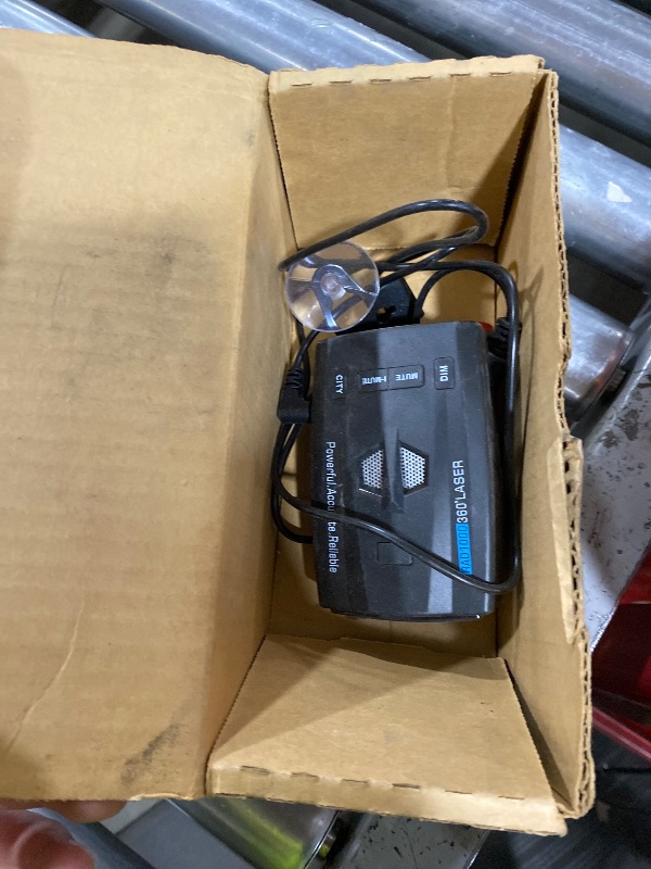 Photo 1 of RAD1000 Laser/Radar Detector for Cars with Suction Cup Mount - X/K/Ka/KU/ST/CT Band & Laser Detection, Long Range Detection, VG-2 Immune, Mute Memory, Led Display, Multi-Mode, Great Gifts