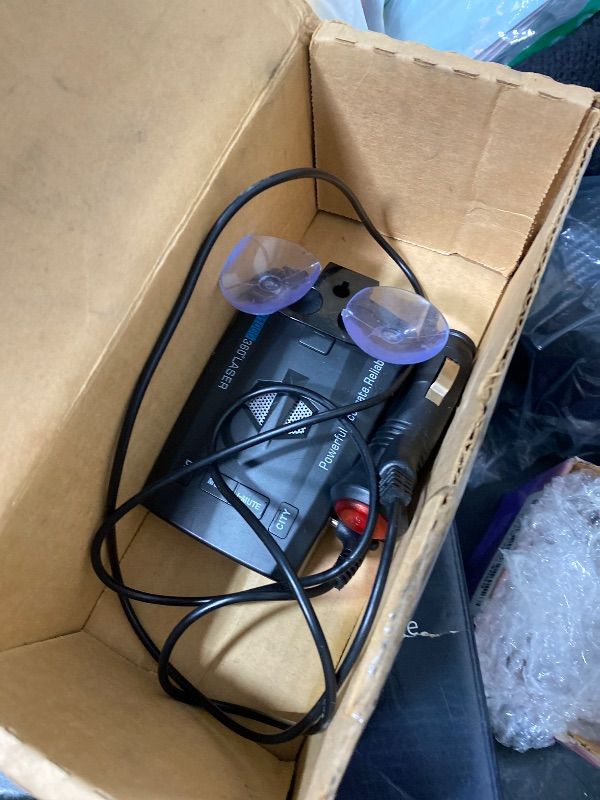 Photo 1 of RAD1000 Laser/Radar Detector for Cars with Suction Cup Mount - X/K/Ka/KU/ST/CT Band & Laser Detection, Long Range Detection, VG-2 Immune, Mute Memory, Led Display, Multi-Mode, Great Gifts