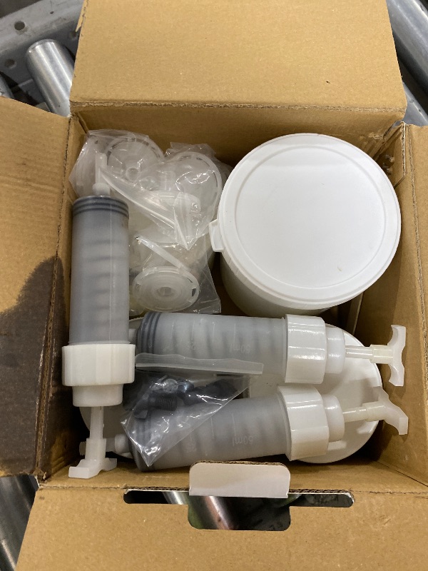 Photo 1 of HXOGYUB Concrete Foundation Crack Repair Kit, with Automatic Injector, High Performance, Filler for Wall Cracks, Stops Water Leaks & Radon Gas, Drill-Free, Quick-Setting Waterproof Sealing Solution