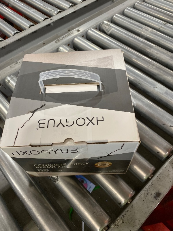 Photo 1 of HXOGYUB Concrete Foundation Crack Repair Kit, with Automatic Injector, High Performance, Filler for Wall Cracks, Stops Water Leaks & Radon Gas, Drill-Free, Quick-Setting Waterproof Sealing Solution