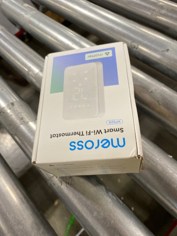 Photo 1 of meross Matter Smart Thermostat for Electric Baseboard Heater, Works with Alexa, HomeKit, Google, SmartThings, Programmable WiFi Thermostat for House, Energy Saving, App & Voice Control for Smart Home