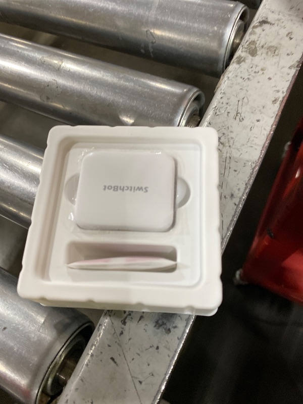 Photo 1 of Switchbot Smart Switch Button Pusher (Bluetooth) – Fingerbot for Rocker Switch/One-Way Buttons, App Timer Control, No Wiring, Hub Included for Voice/Remote, White