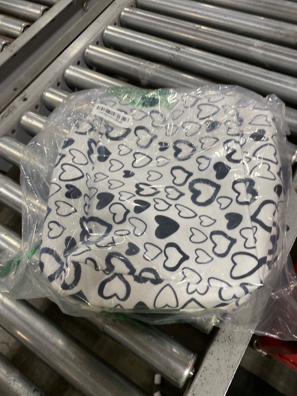 Photo 1 of Wonderjune Valentine's Day Storage Basket Canvas Fabric Organizer Bin with Drawstring Closure and Handles Heart Gift Basket for Home Office Nursery Closet Room Toys Books Clothes(Black Heart)