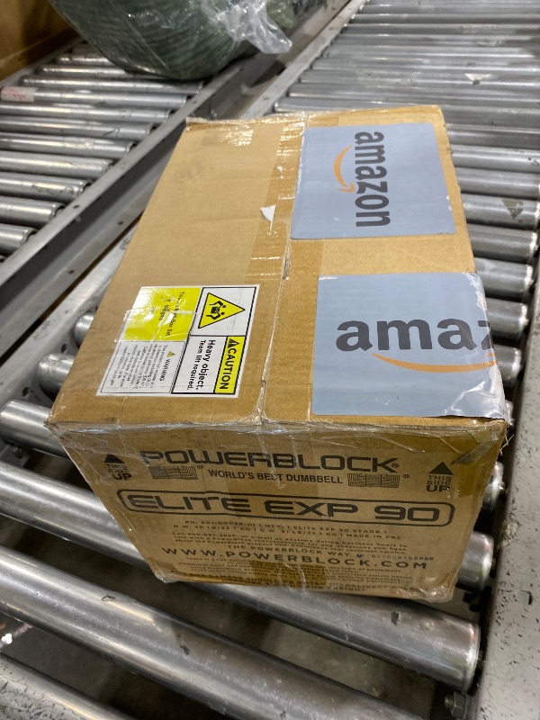 Photo 1 of PowerBlock Elite EXP Adjustable Dumbbell, Stage 1, 5-50 lb. Dumbbells, Durable Steel Build, Innovative Workout Equipment, All-in-One Dumbbells, Expandable with Expansion Kits