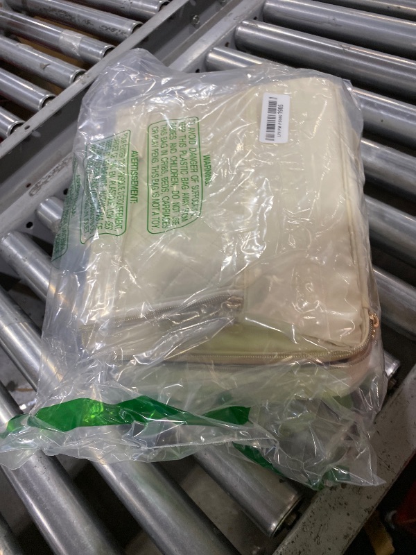 Photo 1 of CUBETASTIC Nail Polish Organizer, Portable Nail Polish Storage Case Holds 45 Bottles Nail Polish & Nail Lamp, Travel Nail Supplies Organizer for Nail Tech Kit & Manicure Tools (White, 45 Slots)