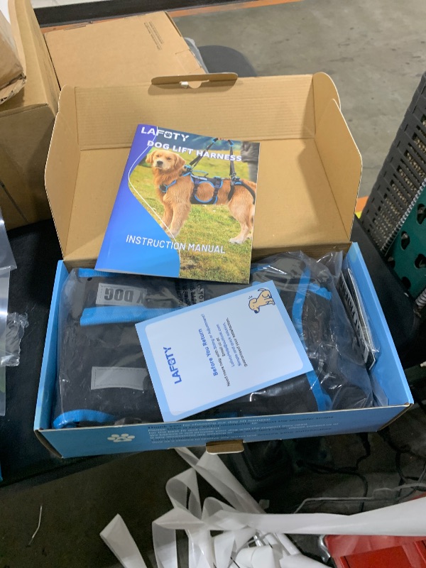 Photo 1 of Dog Lift Harness for Large Male Dogs, 2-in-1, Back Leg Support & Mobility Assistance for Senior Dogs, Post-Surgery Recovery Sling