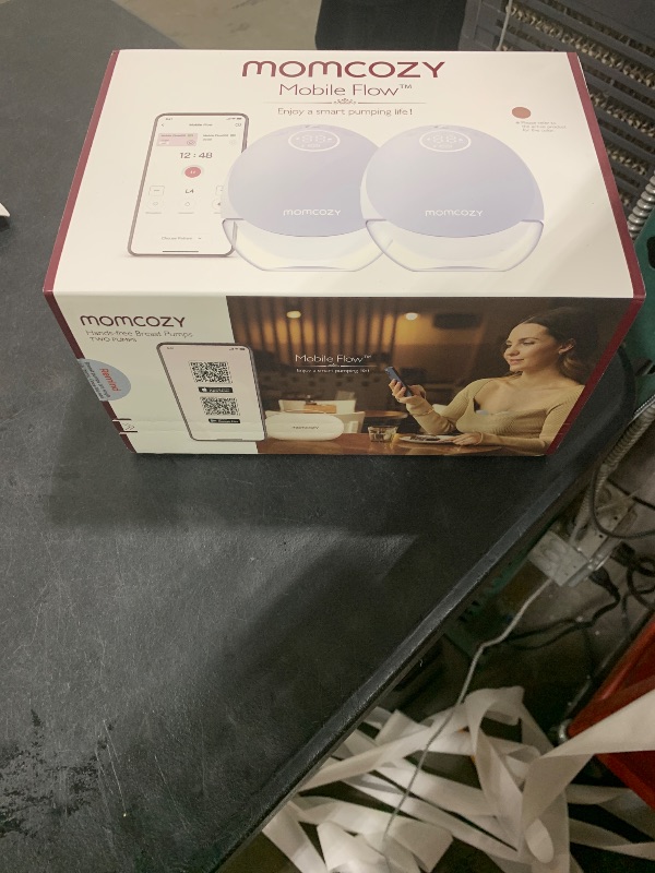 Photo 1 of Momcozy Wearable Breast Pump, Hands Free Upgraded Mobile Flow | M9, App Discreet Control with Personalized Multi-Modes & 15 Levels, Wearable Breast Pump 24mm, 2 Pack Cozy Red