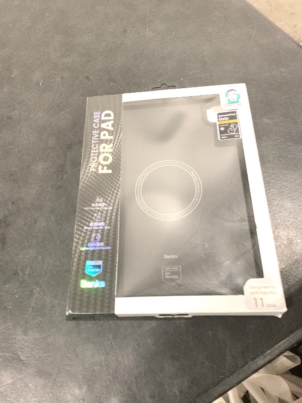 Photo 1 of BENKS ArmorPro Case for iPad Pro 11 Inch (M5 2025/ M4 2024), Slim & Lightweight Shockproof Cover with Pencil Holder, Supports Apple Pencil Charging, Built with Dupont Kevlar Fiber and TPU