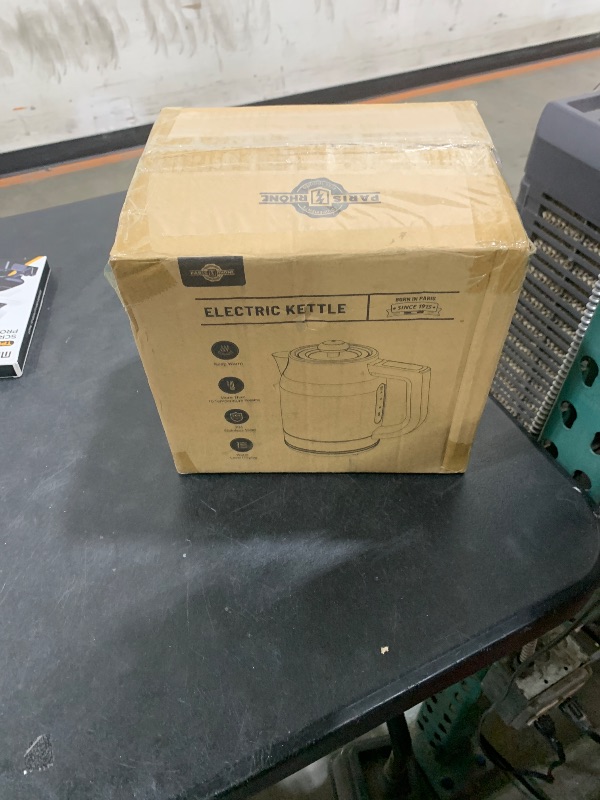 Photo 1 of Electric Kettle Temperature Control, 1.7L 1500W Electric Tea Kettle with 13 Temperature Settings, Strix Thermostat, LED Display&Touch Control, Auto Shut-Off Protection, Boil Dry Protection