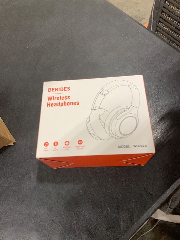 Photo 1 of BERIBES Bluetooth Headphones Over Ear, 65H Playtime and 6 EQ Music Modes Wireless Headphones with Microphone, HiFi Stereo Foldable Lightweight Headset, Deep Bass for Home Office Cellphone PC Ect.
