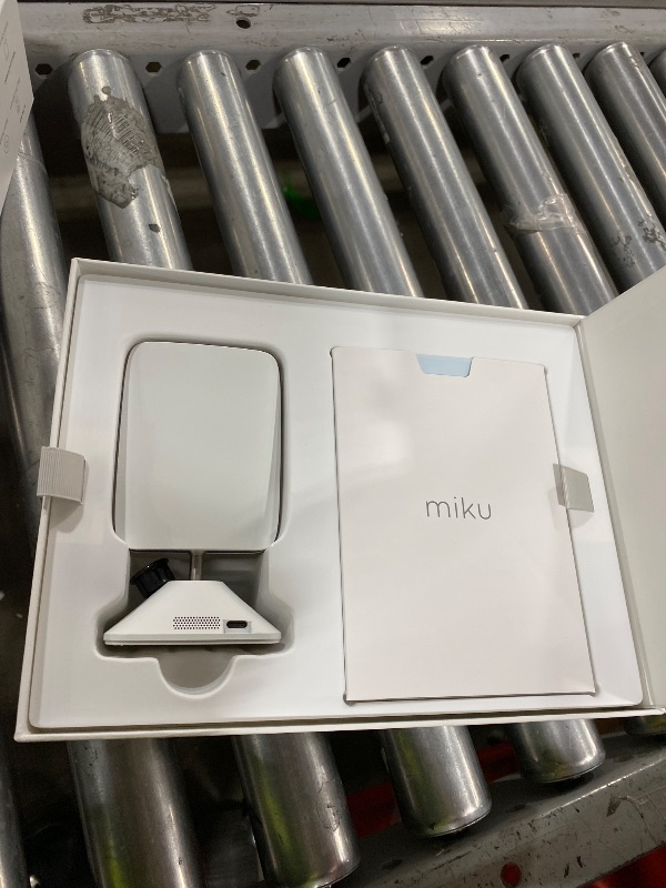 Photo 1 of Miku Pro Smart Baby Monitor with Camera, Track Live Breathing with No Wearable, Real-Time Alerts, Sleep Analytics, 1080p Wi-Fi Video, Night Vision, and 2-Way Audio, Wall Mount Included