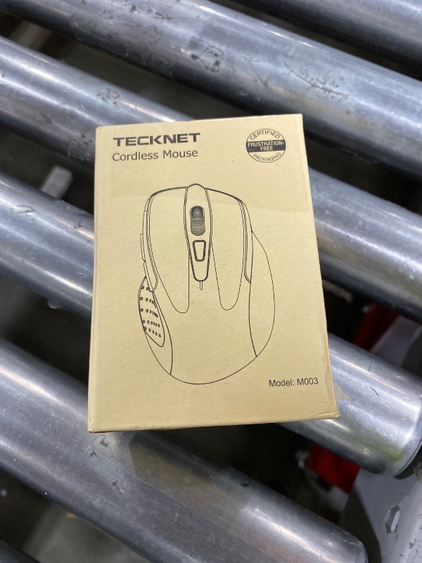 Photo 1 of TECKNET Wireless Mouse for Laptop, Silent Mouse Quiet Click, Computer Mice Wireless, 6 Adjustable 4000 DPI Computer Mice