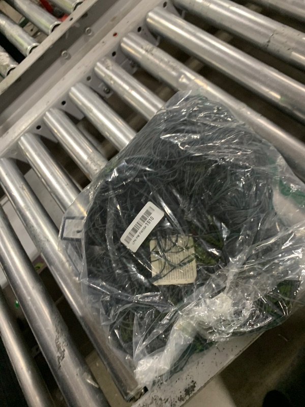 Photo 1 of Joomer Christmas Net Lights - 12FT x 5FT 360 LED Plug-in Mesh Lights, Waterproof with 8 Modes, Timer, Connectable for Bushes, Trees, Garden, Outdoor Christmas Decor (Green Wire, Blue)