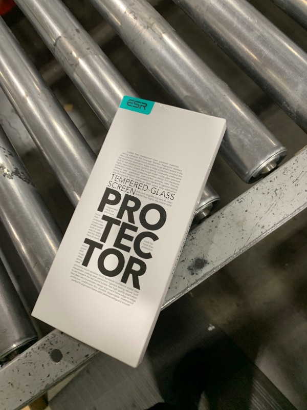 Photo 1 of ESR 3 Pack for iPhone 15 Pro Max Screen Protector, [9H Hardness] [Military Grade Shatterproof] Full Coverage Tempered Glass Film with Flawless Fit Tray, HD Clear, Scratch Resistant